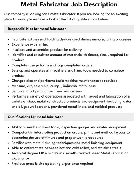 architectural aluminum fabrication|aluminum fabrication job description.